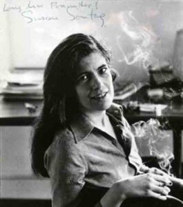 Interviewing Susan Sontag for 'Rolling Stone' Image